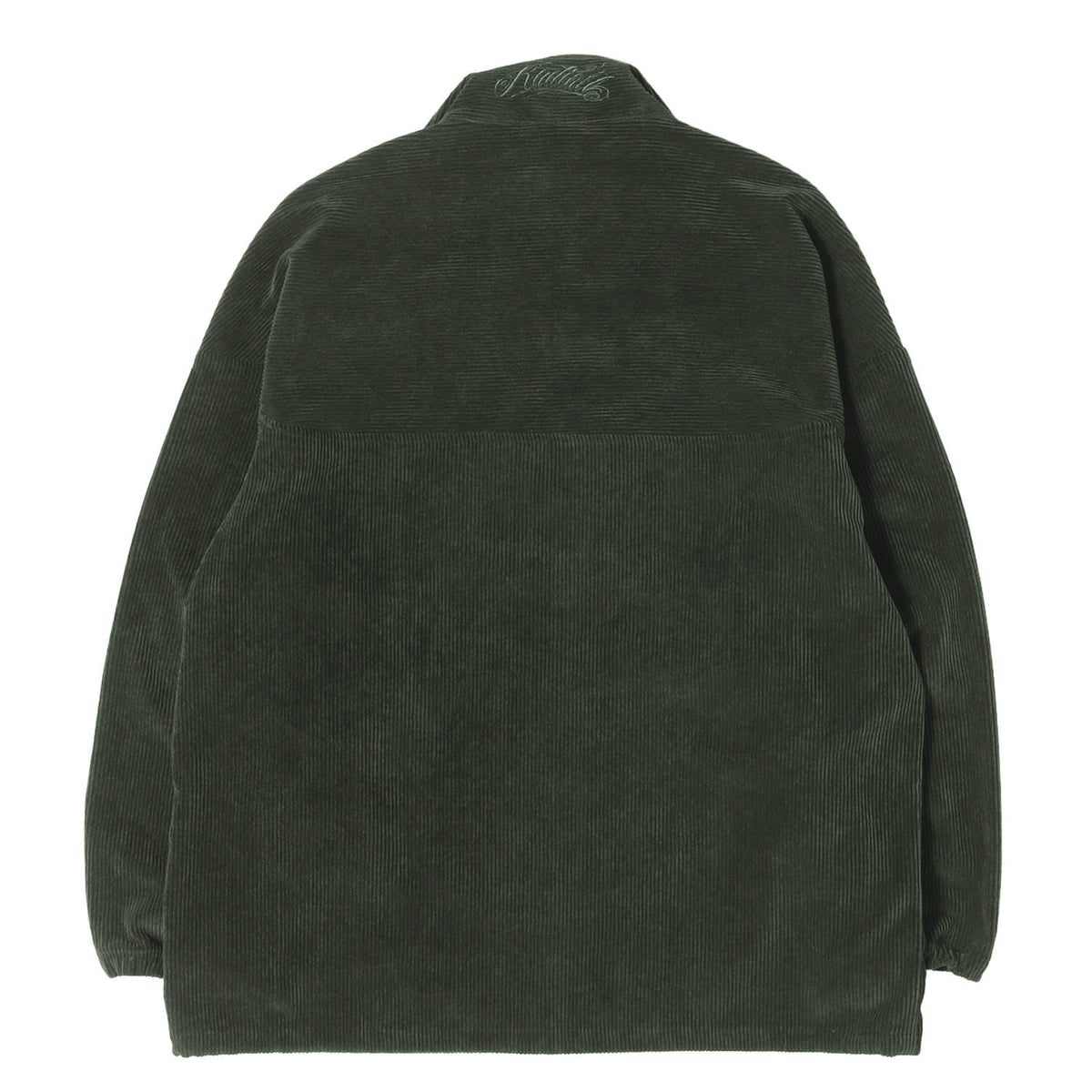22AW ストレッチ コーデュロイ プルオーバー ジャケット(STAND COLLARED PULLOVER JACKET)