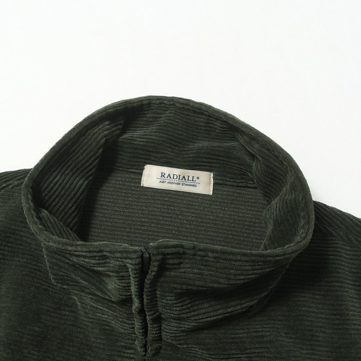22AW ストレッチ コーデュロイ プルオーバー ジャケット(STAND COLLARED PULLOVER JACKET)