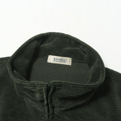 22AW ストレッチ コーデュロイ プルオーバー ジャケット(STAND COLLARED PULLOVER JACKET)