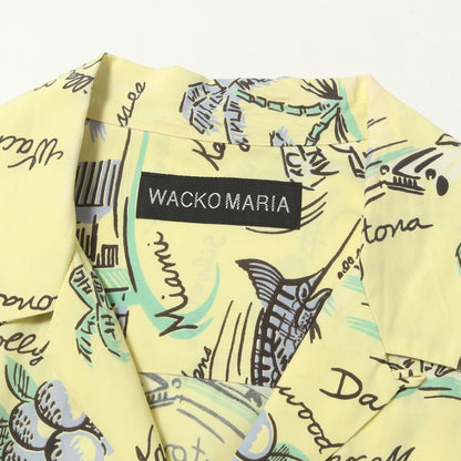25SS 総柄 レーヨン ハワイアンシャツ / アロハシャツ(HAWAIIAN SHIRT)