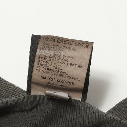 24AW ヴィンテージ加工 ロングスリーブ Tシャツ(LS TEE / LIVE IN HELL)