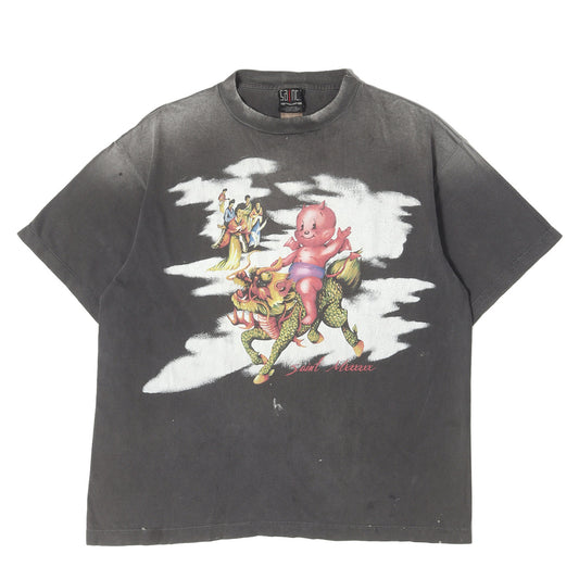 25SS ヴィンテージ加工 グラフィック Tシャツ (SS TEE / DAMAGED)