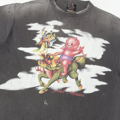 25SS ヴィンテージ加工 グラフィック Tシャツ (SS TEE / DAMAGED)