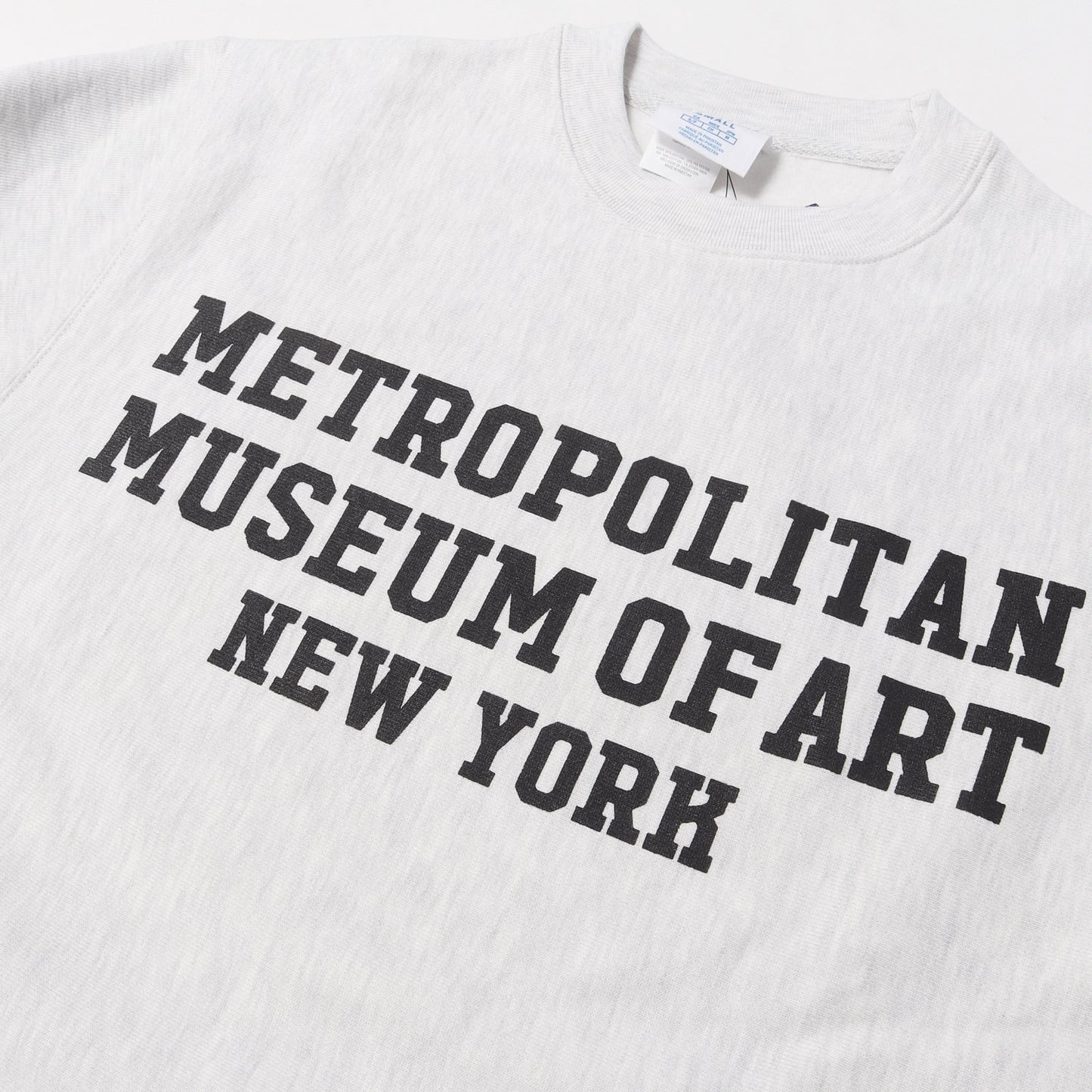 [US企画 日本未発売] ×THE MET メトロポリタン美術館 リバースウィーブ スウェット