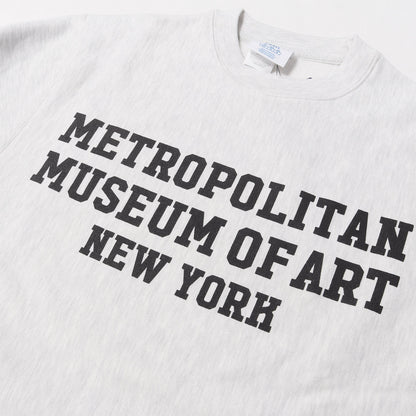 [US企画 日本未発売] ×THE MET メトロポリタン美術館 リバースウィーブ スウェット