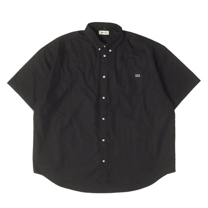 26SS オーバーサイズ オックスフォード ボタンダウン 半袖シャツ(Oxford S/S shirt)