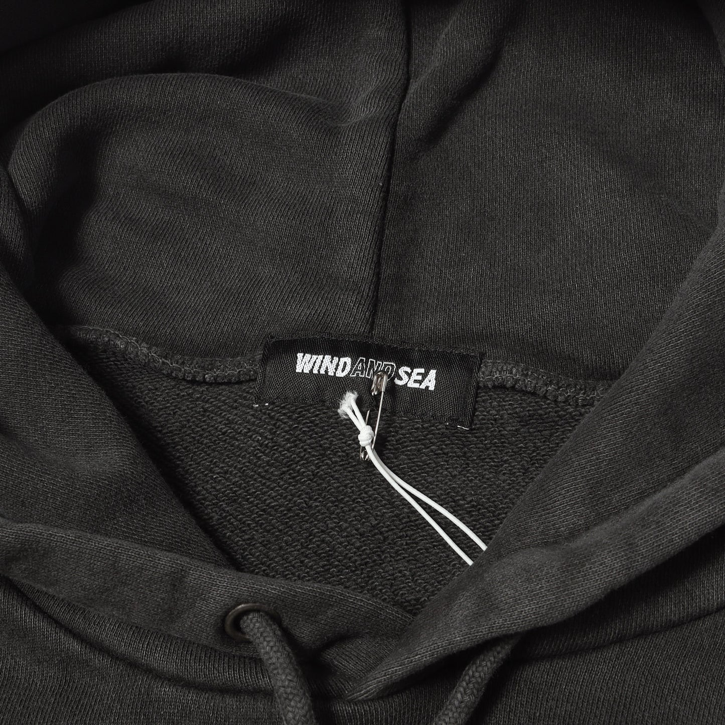 26SS ×Nirvana ピグメントダイ加工 スウェットパーカー (SMILEY HOODED SWEATSHIRT)
