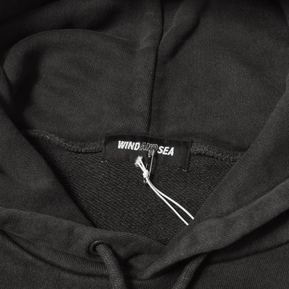 26SS ×Nirvana ピグメントダイ加工 スウェットパーカー (SMILEY HOODED SWEATSHIRT)