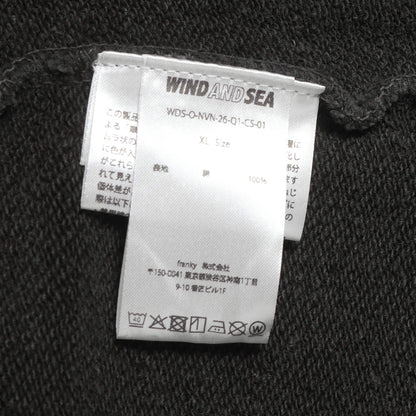 26SS ×Nirvana ピグメントダイ加工 スウェットパーカー (SMILEY HOODED SWEATSHIRT)