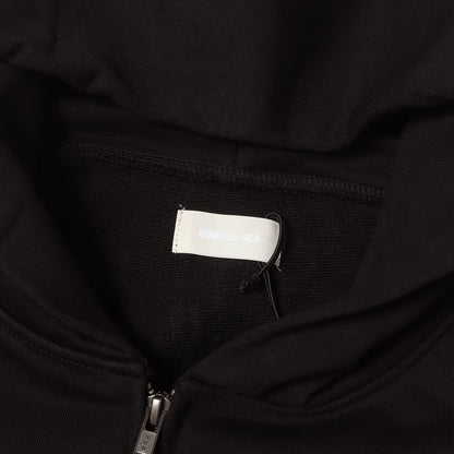 25AW アップリケロゴ ジップ スウェットパーカー(Cozy Zip Hooded Sweatshirt)