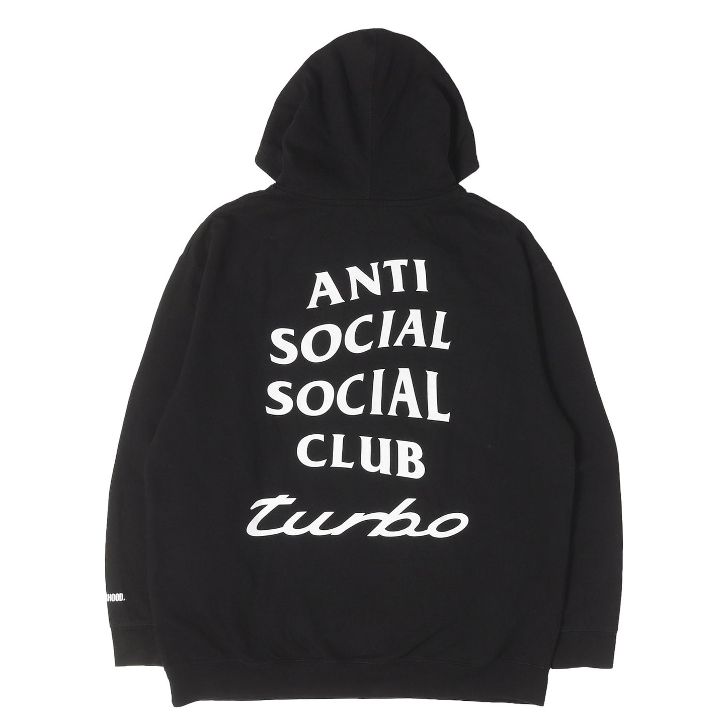 ×Anti Social Social Club ブランドロゴ スウェットパーカー(ASSC TURBO / CE-HOODED. LS)