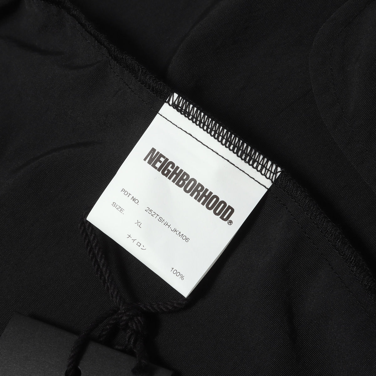 25AW ナイロンタッサー トラックジャケット(TRACK JACKET)
