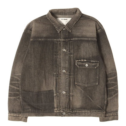 25AW ヴィンテージ加工 1stタイプ サベージ デニムジャケット(SAVAGE DENIM TYPE-1 JACKET)