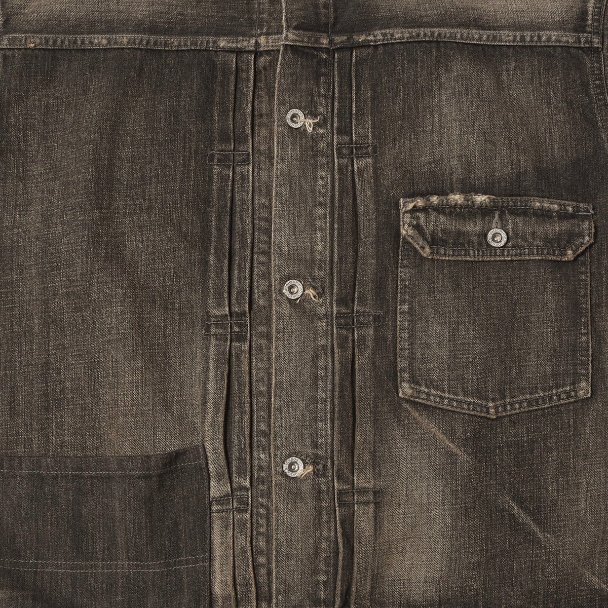 25AW ヴィンテージ加工 1stタイプ サベージ デニムジャケット(SAVAGE DENIM TYPE-1 JACKET)
