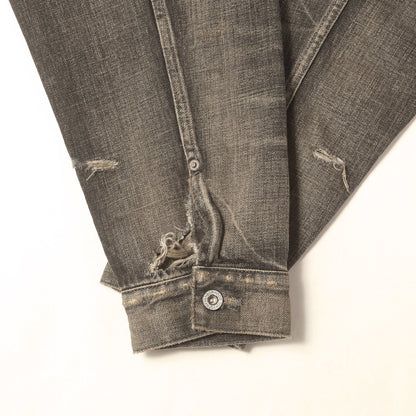 25AW ヴィンテージ加工 1stタイプ サベージ デニムジャケット(SAVAGE DENIM TYPE-1 JACKET)