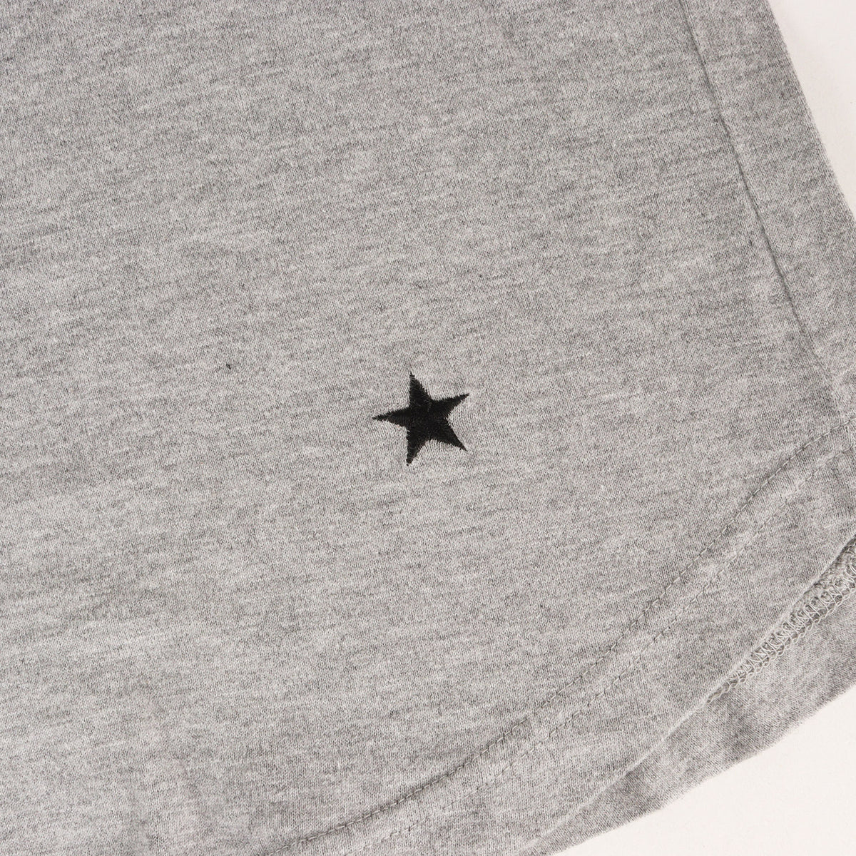 ×UNRIVALED スターパッチ 7分袖 ラグラン Tシャツ