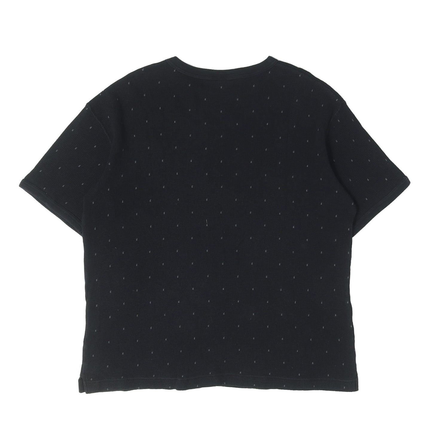 00s gロゴ柄 サーマル クルーネック Tシャツ