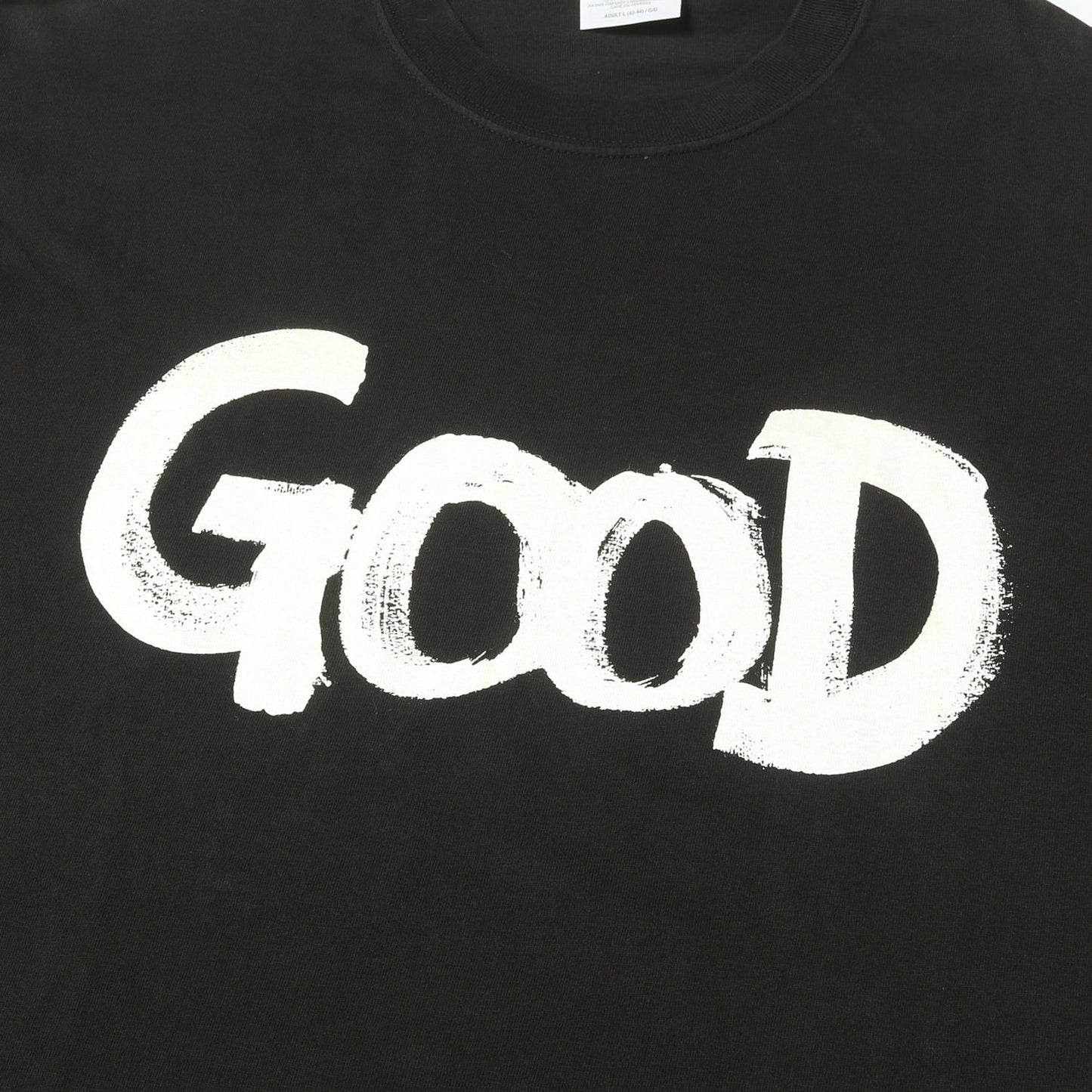 00s GOODロゴ クルーネック Tシャツ(Hanesボディ)
