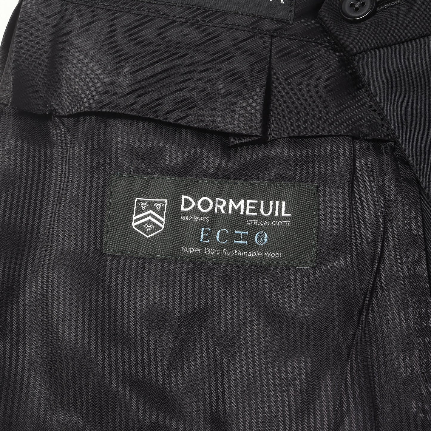×DORMEUIL プリーツ ウール スラックスパンツ(PLEATED TROUSERS)