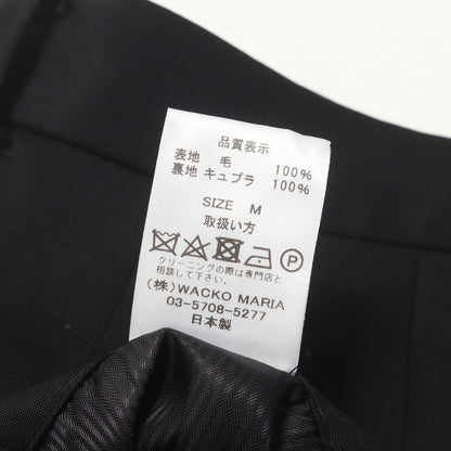 ×DORMEUIL プリーツ ウール スラックスパンツ(PLEATED TROUSERS)