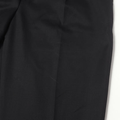 ×DORMEUIL プリーツ ウール スラックスパンツ(PLEATED TROUSERS)