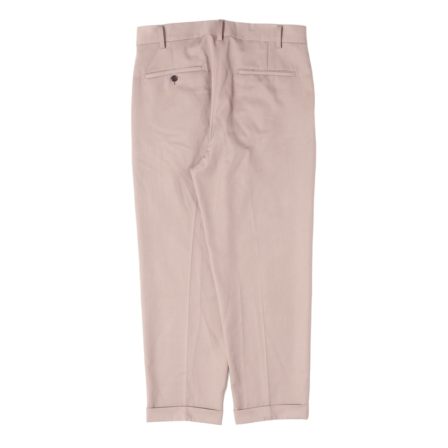 ×DORMEUIL プリーツ ウール スラックスパンツ(PLEATED TROUSERS)