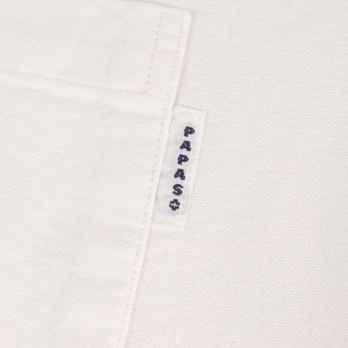 刺繍柄 オックスフォードシャツ