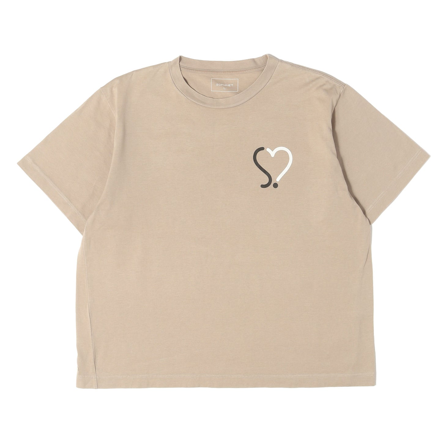 23SS ハートロゴ ワイド Tシャツ(HEART WIDE TEE)