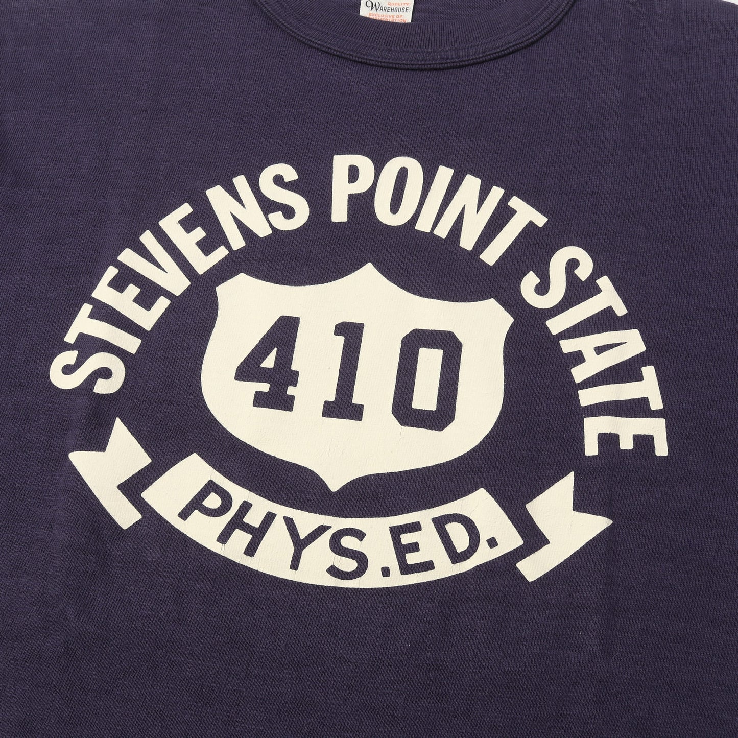 STEVENS POINT STATE カレッジプリント クルーネック Tシャツ