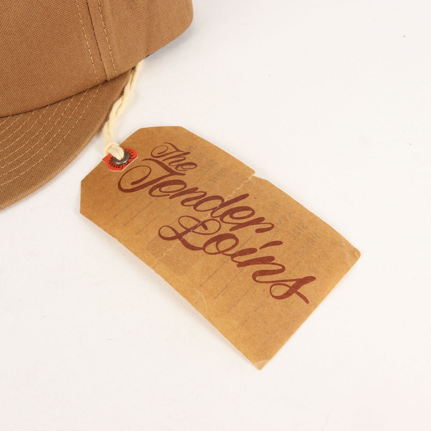 ワッペン付き ダック 6パネル トラッカーキャップ (TRUCKER CAP DUCK)