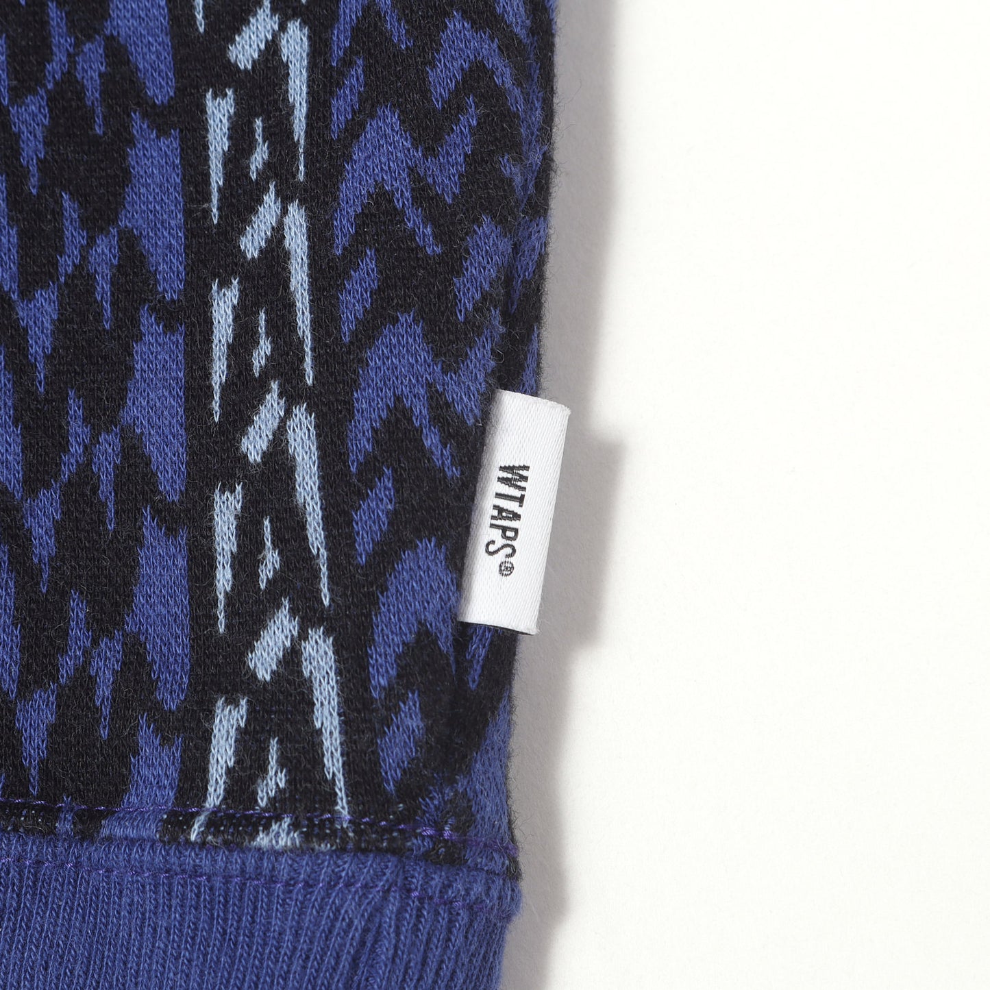 24SS ジャガード総柄 クルーネック スウェット (BDY / LS / COTTON. TEXTILE. SIGN)