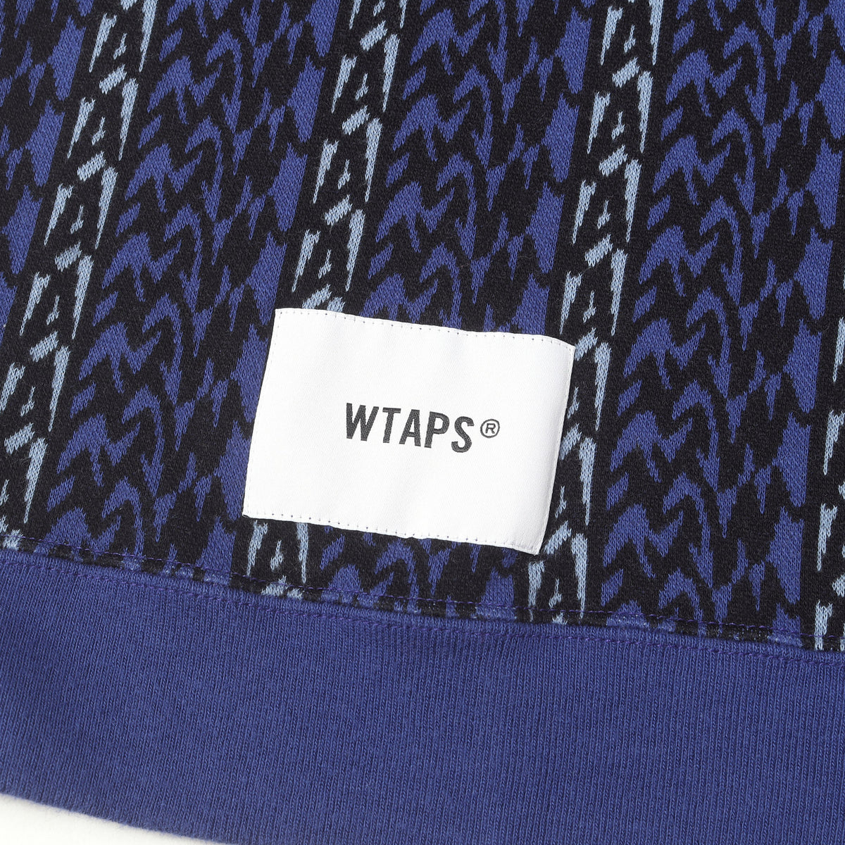24SS ジャガード総柄 クルーネック スウェット (BDY / LS / COTTON. TEXTILE. SIGN)