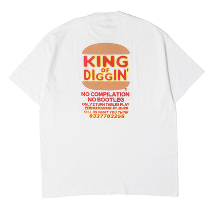 23SS バーガー グラフィック Tシャツ(KING OF DIGGIN' TEE)