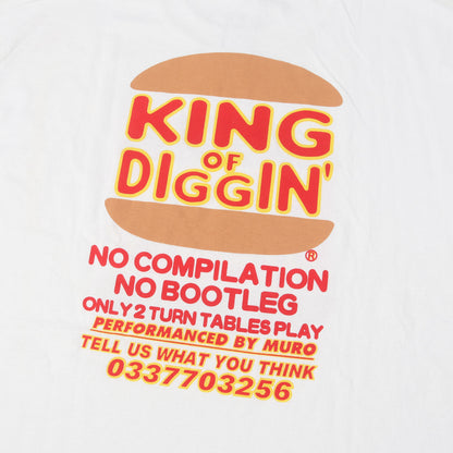 23SS バーガー グラフィック Tシャツ(KING OF DIGGIN' TEE)