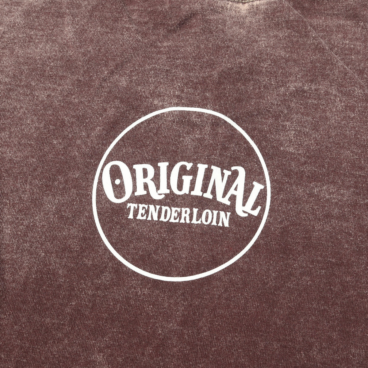 アシッドウォッシュ ロングスリーブ ヘビー Tシャツ(T-TEE L/S ACID WASH XXX)
