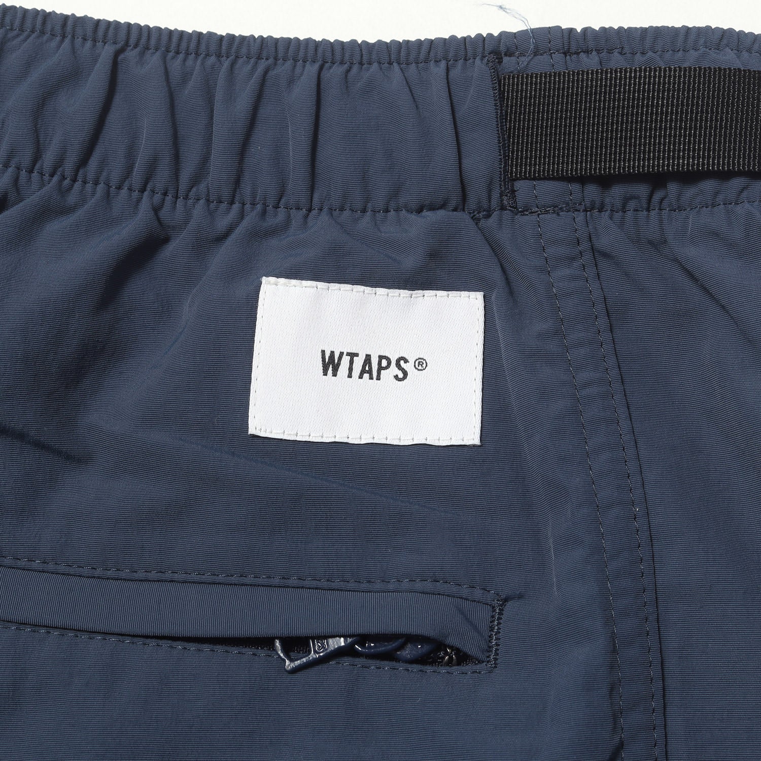 WTAPS (ダブルタップス) 20SS ロゴテープ付き ナイロン トラックパンツ