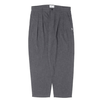 25SS 2タック メランジ ワークパンツ(TRDT1802 / TROUSERS / POLY. MELANGE. TEXTILE)