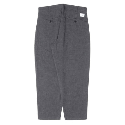25SS 2タック メランジ ワークパンツ(TRDT1802 / TROUSERS / POLY. MELANGE. TEXTILE)
