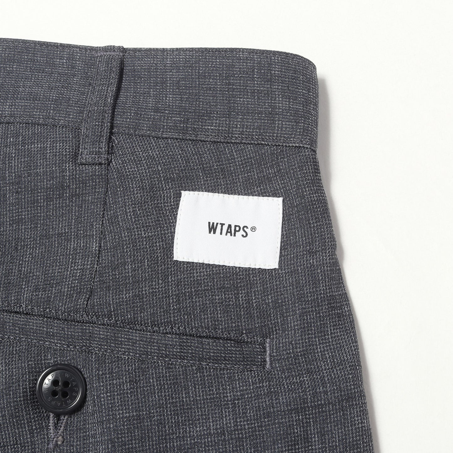 25SS 2タック メランジ ワークパンツ(TRDT1802 / TROUSERS / POLY. MELANGE. TEXTILE)