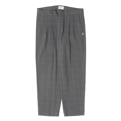 20SS グレンチェック 2タック ストレッチ ワークパンツ(TUCK / TROUSERS.RAPO. WEATHER. TEXTILE)