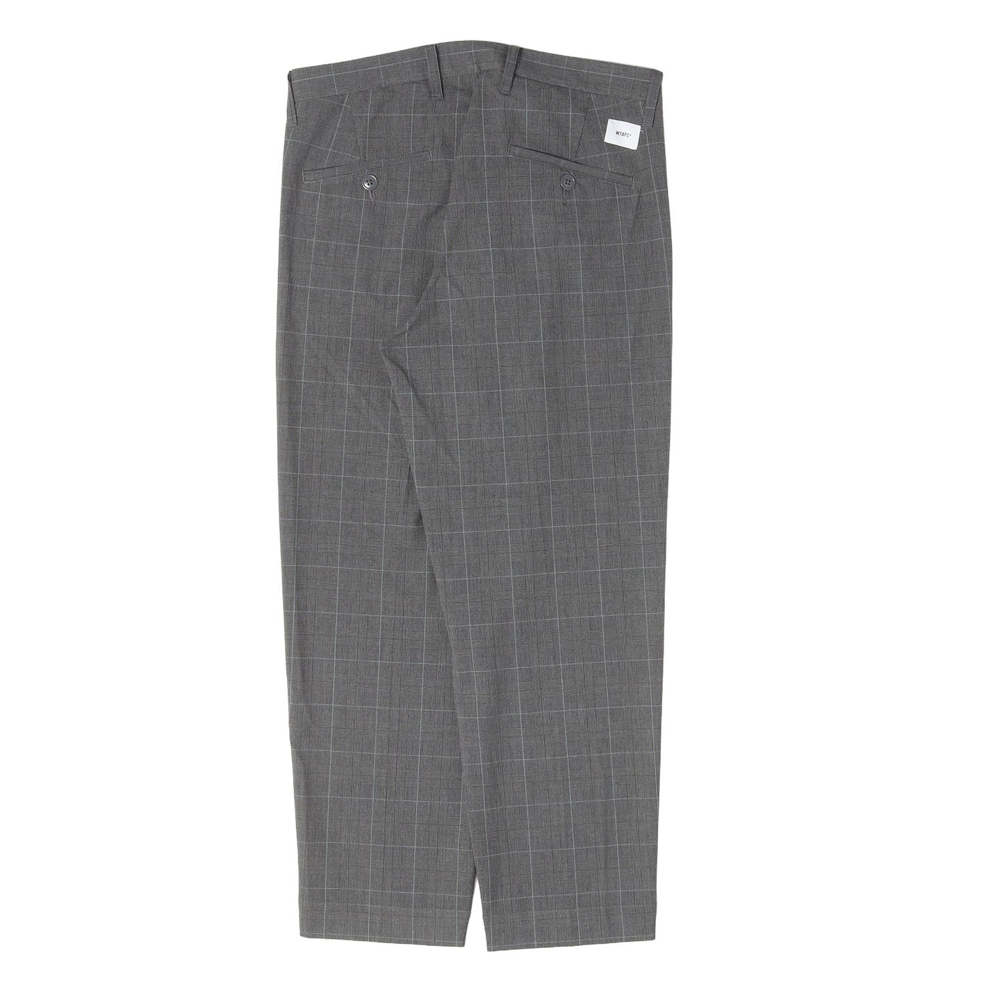 20SS グレンチェック 2タック ストレッチ ワークパンツ(TUCK / TROUSERS.RAPO. WEATHER. TEXTILE)