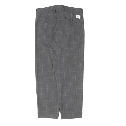 20SS グレンチェック 2タック ストレッチ ワークパンツ(TUCK / TROUSERS.RAPO. WEATHER. TEXTILE)