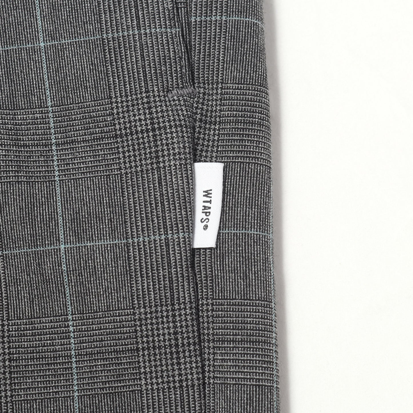 20SS グレンチェック 2タック ストレッチ ワークパンツ(TUCK / TROUSERS.RAPO. WEATHER. TEXTILE)