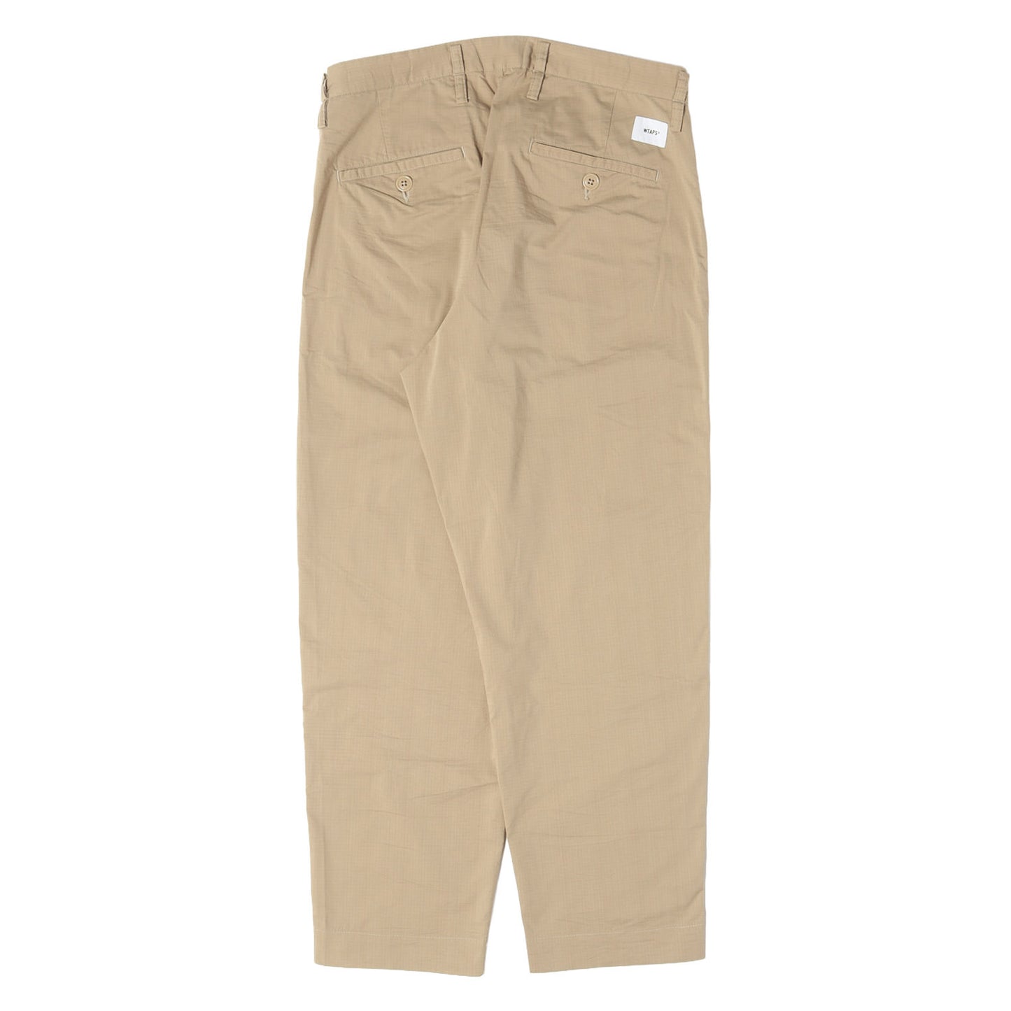 21SS 2タック リップストップ ワークパンツ(TUCK 01 / TROUSERS / COPO.)