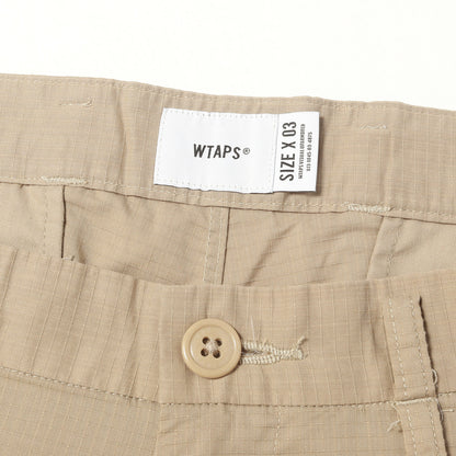 21SS 2タック リップストップ ワークパンツ(TUCK 01 / TROUSERS / COPO.)