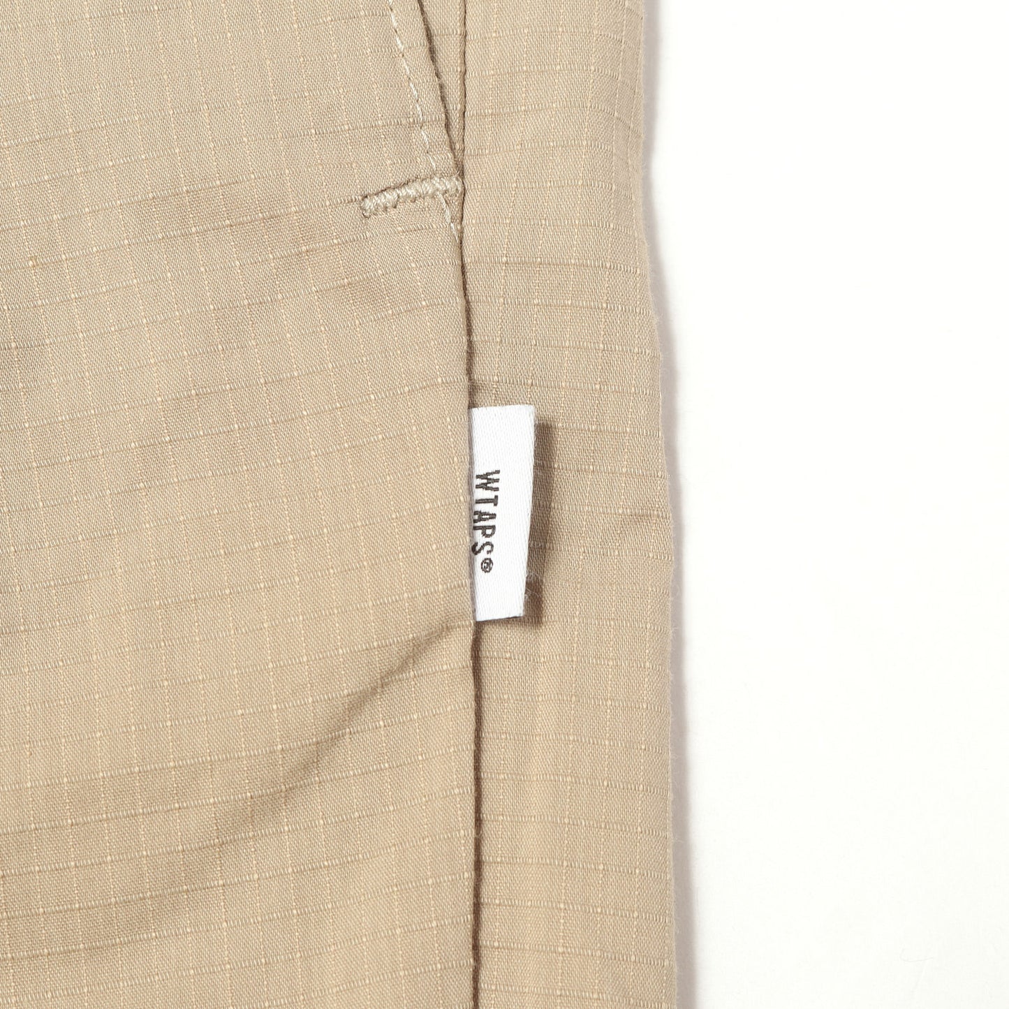 21SS 2タック リップストップ ワークパンツ(TUCK 01 / TROUSERS / COPO.)