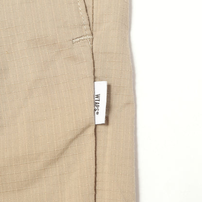 21SS 2タック リップストップ ワークパンツ(TUCK 01 / TROUSERS / COPO.)