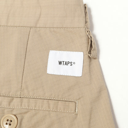 21SS 2タック リップストップ ワークパンツ(TUCK 01 / TROUSERS / COPO.)