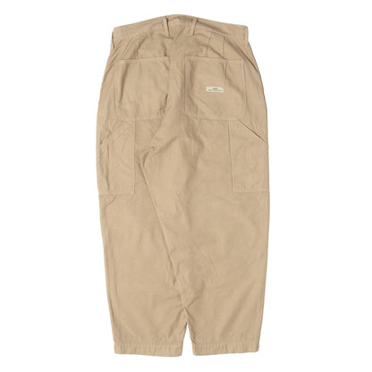 21AW コットンサテン ワイド ペインターパンツ(ARMSTRONG / TROUSERS / COTTON. SATIN)