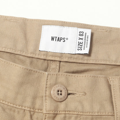 21AW コットンサテン ワイド ペインターパンツ(ARMSTRONG / TROUSERS / COTTON. SATIN)